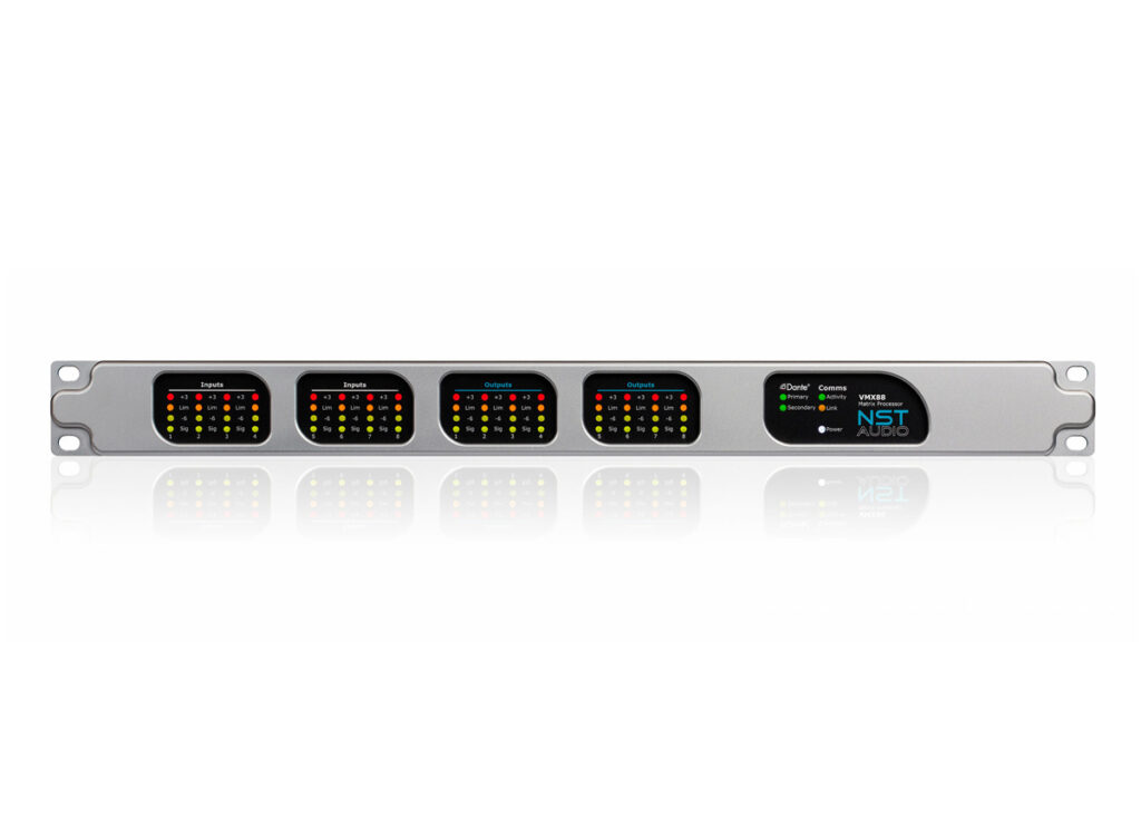NST Audio VMX88 Audio Installation Processor Front 2