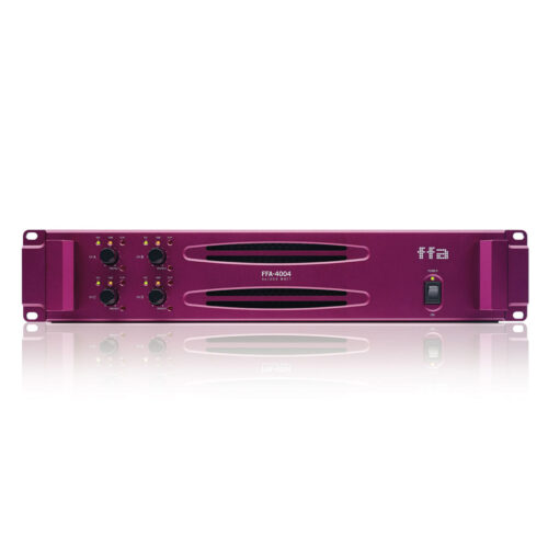 Full Fat Audio FFA 4004 Power Amplifier Front View