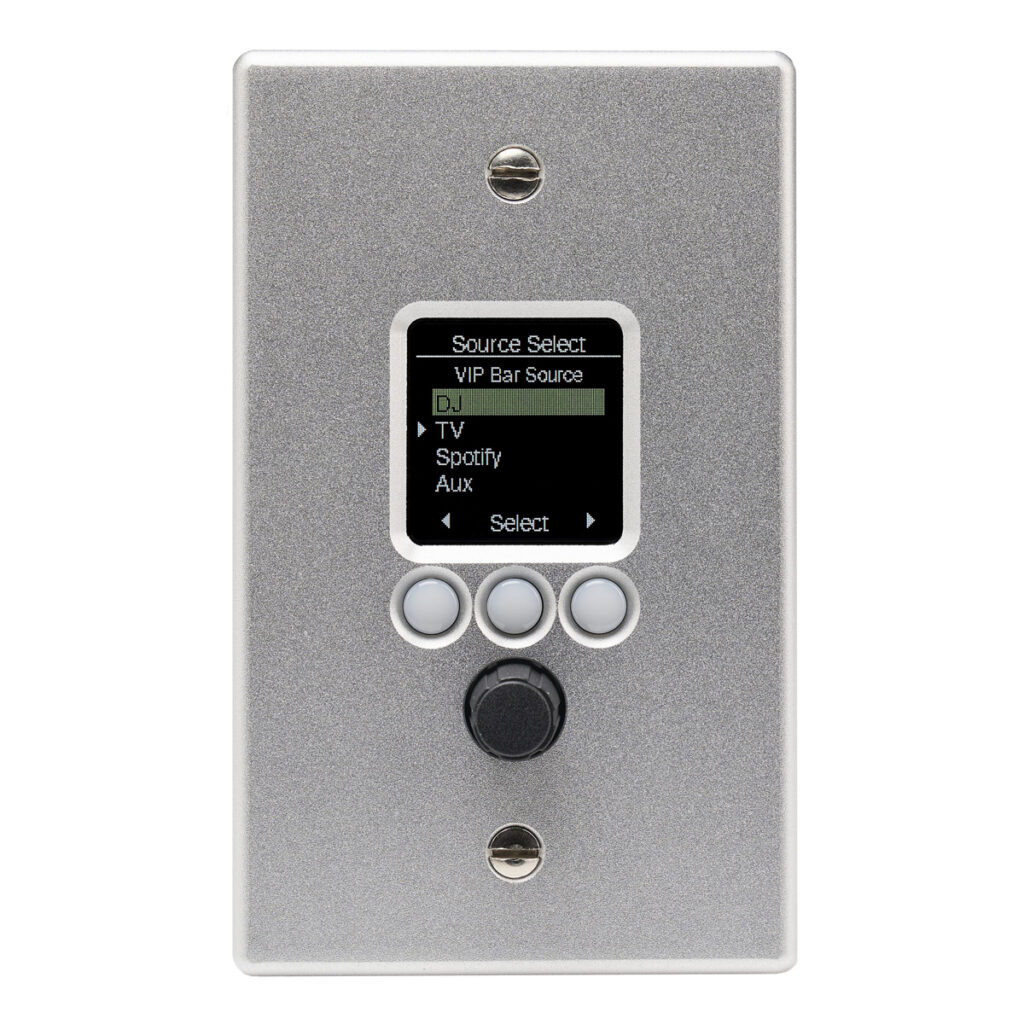 NST Audio VR1 PoE Remote Control Panel