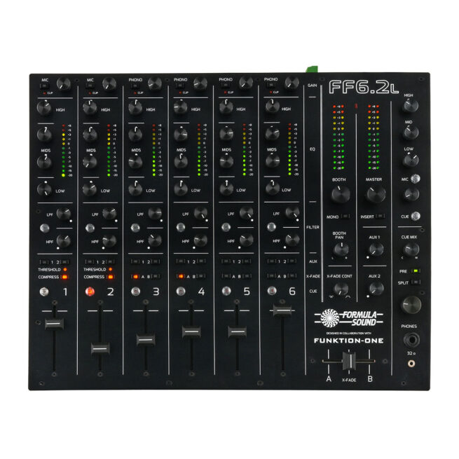 Funktion-One FF6.2 6 Channel DJ Mixer