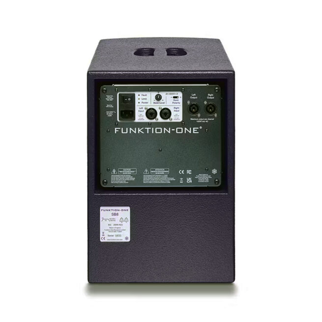 Funktion-One SB8 Compact Bass Speaker - Image 4